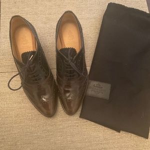 Angela Scott Oxford Size 37.5 Brown/Blue